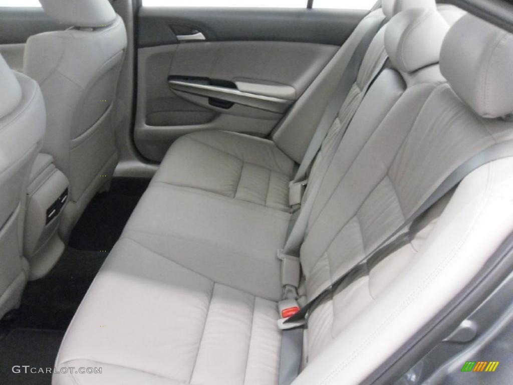 2010 Accord EX-L V6 Sedan - Polished Metal Metallic / Gray photo #17