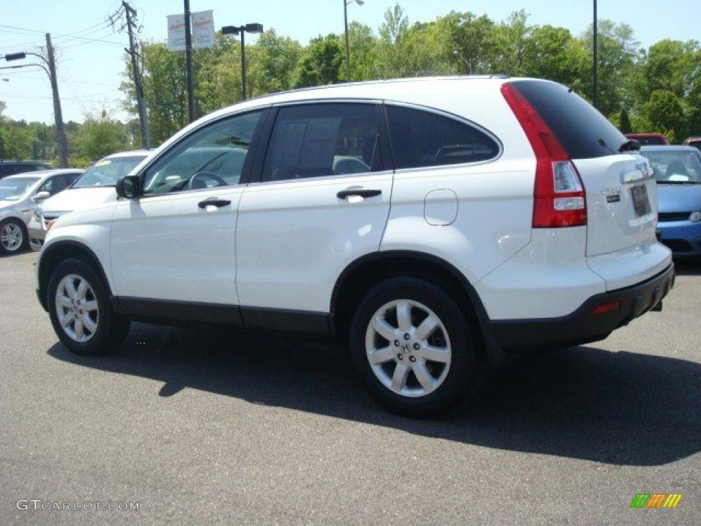 2008 CR-V EX 4WD - Taffeta White / Gray photo #3