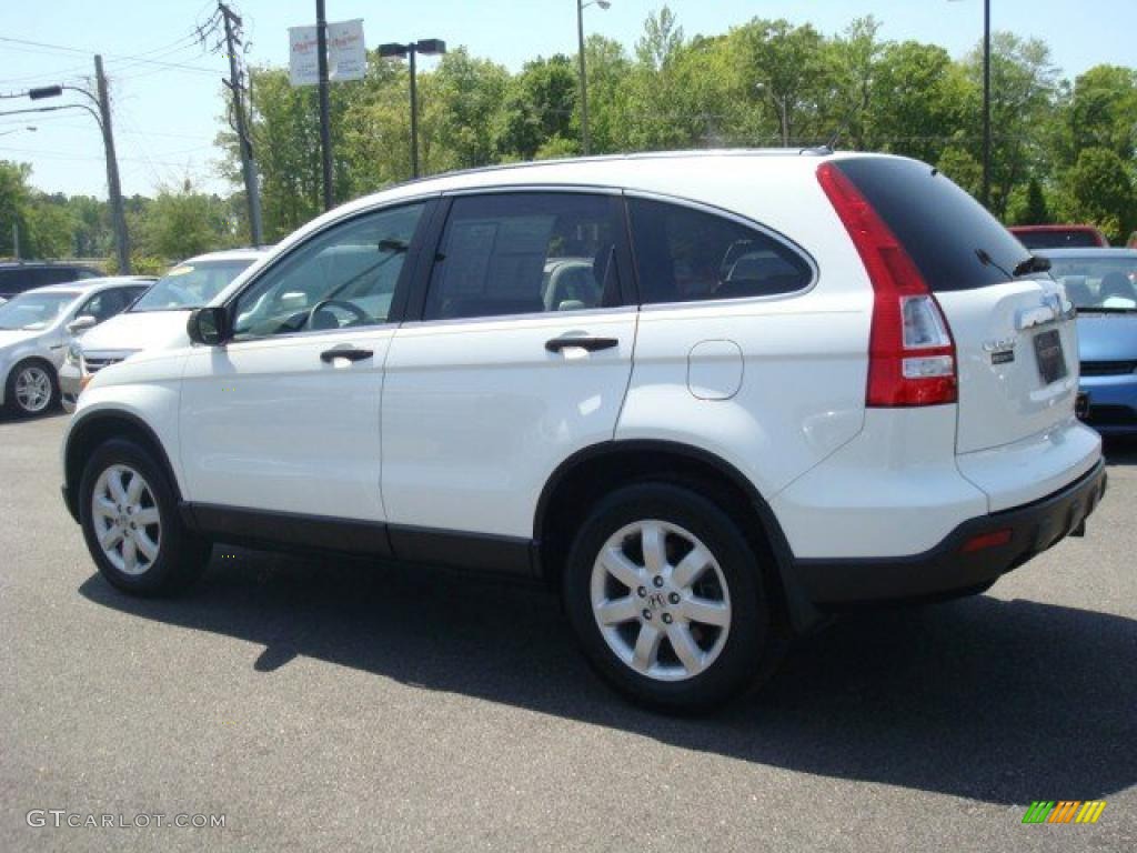 2008 CR-V EX 4WD - Taffeta White / Gray photo #5
