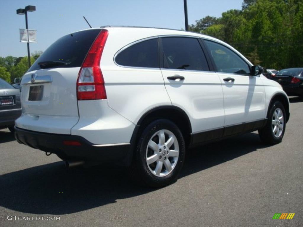 2008 CR-V EX 4WD - Taffeta White / Gray photo #7