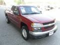 2006 Cherry Red Metallic Chevrolet Colorado LS Extended Cab  photo #7
