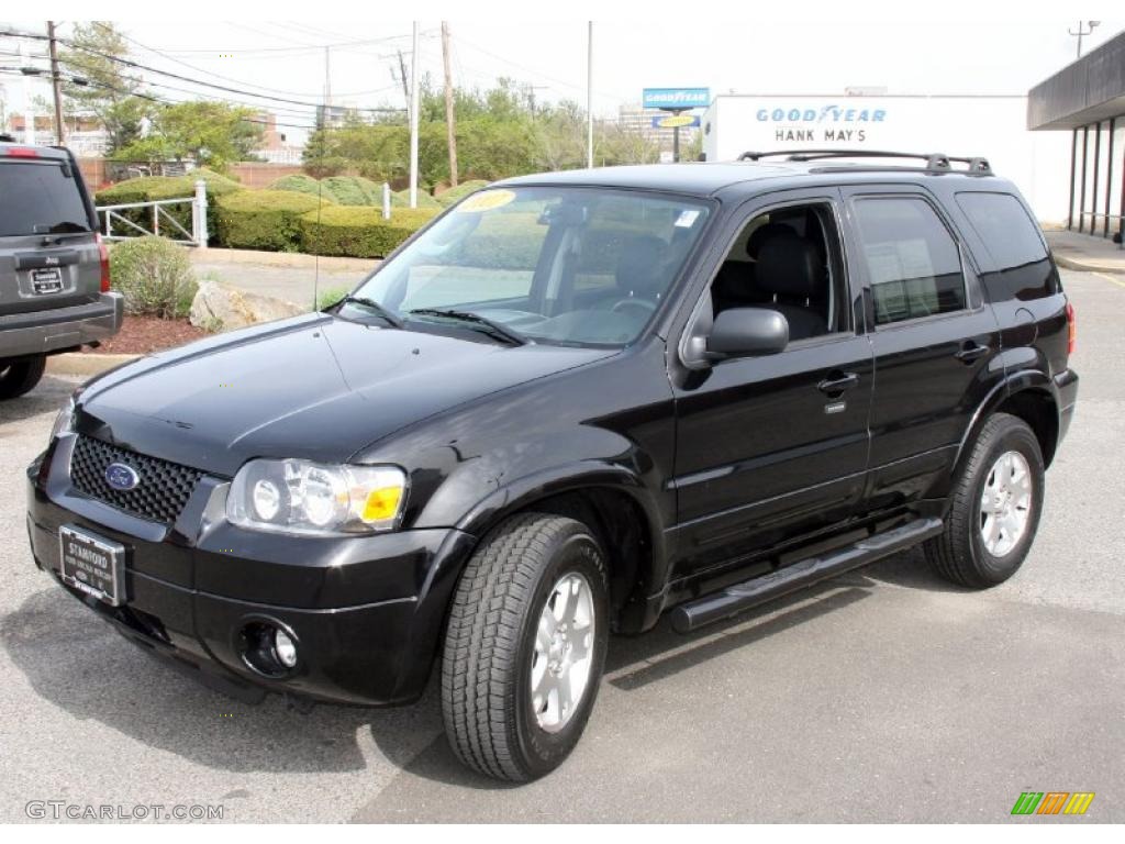 2007 Black Ford Escape Limited 4wd 29004541 Gtcarlot Com