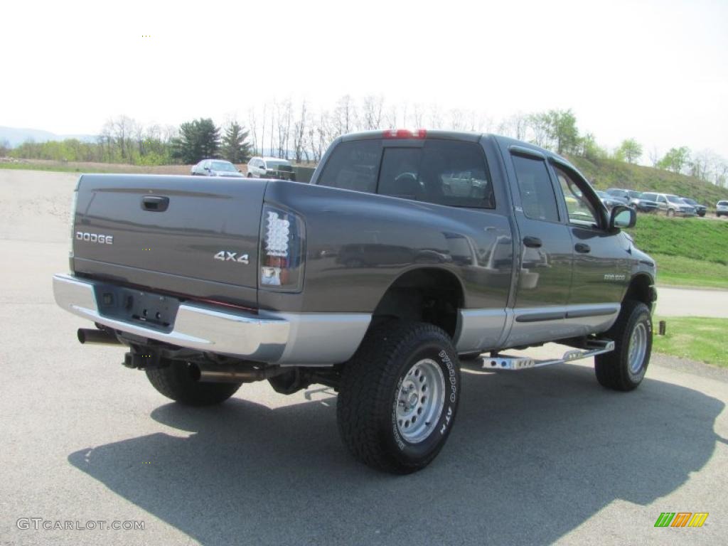 2002 Ram 1500 SLT Quad Cab 4x4 - Graphite Metallic / Dark Slate Gray photo #12