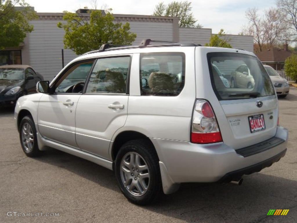 2007 Forester 2.5 X L.L.Bean Edition - Satin White Pearl / Desert Beige photo #3