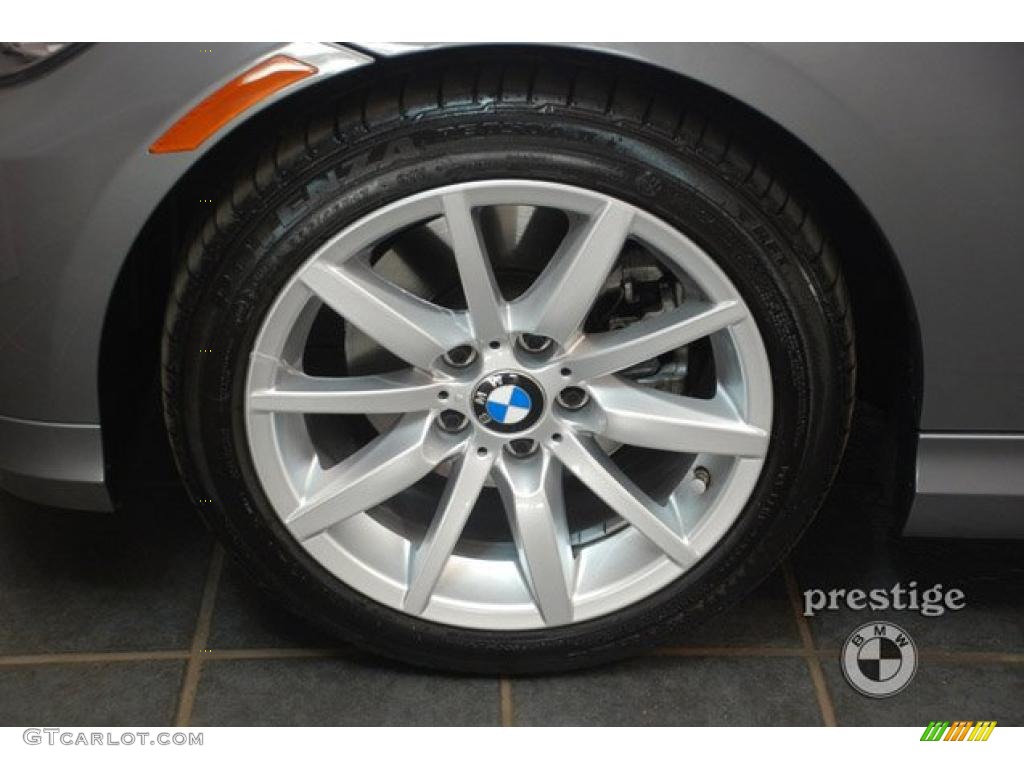 2009 3 Series 328i Sedan - Space Grey Metallic / Grey photo #7