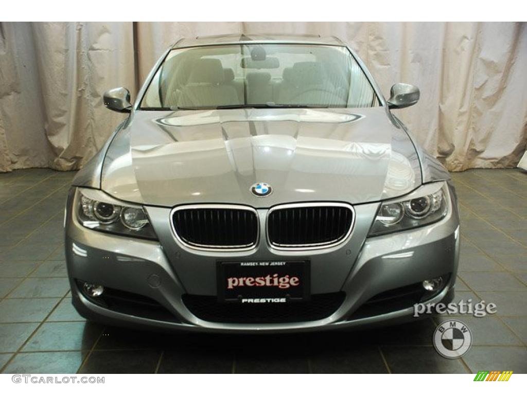 2009 3 Series 328i Sedan - Space Grey Metallic / Grey photo #10