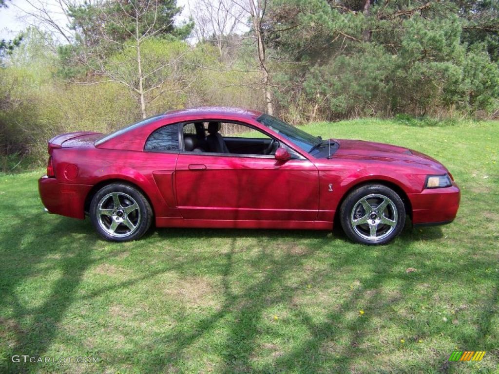 2004 Mustang Cobra Coupe - Redfire Metallic / Dark Charcoal photo #4