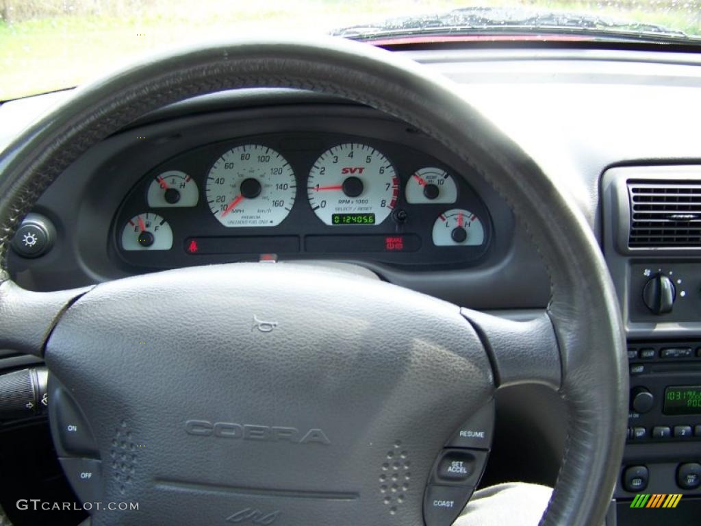 2004 Mustang Cobra Coupe - Redfire Metallic / Dark Charcoal photo #28