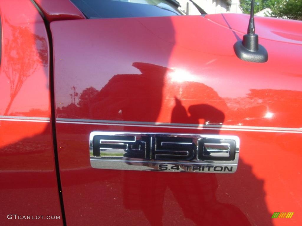 2005 F150 FX4 SuperCrew 4x4 - Bright Red / Black photo #14