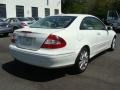 2007 Arctic White Mercedes-Benz CLK 350 Coupe  photo #4
