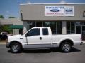 1999 Oxford White Ford F250 Super Duty Lariat Extended Cab  photo #1