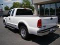 Oxford White - F250 Super Duty Lariat Extended Cab Photo No. 8