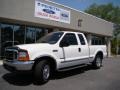 1999 Oxford White Ford F250 Super Duty Lariat Extended Cab  photo #33