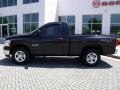 2008 Brilliant Black Crystal Pearl Dodge Ram 1500 SXT Regular Cab  photo #2