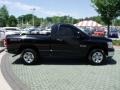 2008 Brilliant Black Crystal Pearl Dodge Ram 1500 SXT Regular Cab  photo #6