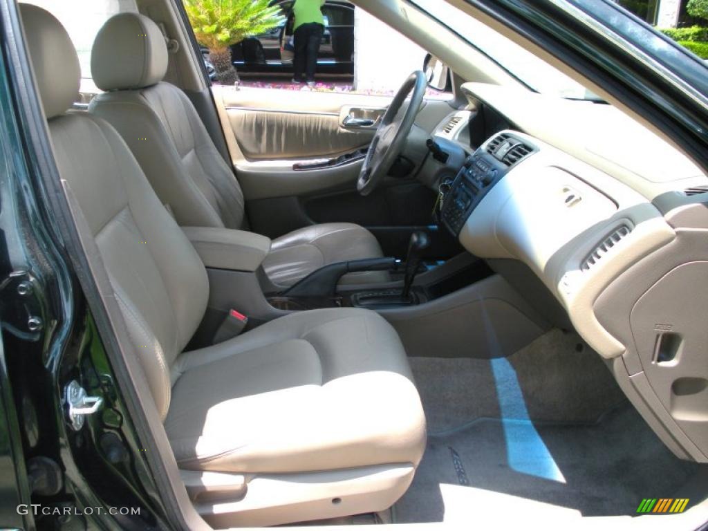 1998 Accord EX Sedan - Dark Emerald Pearl / Ivory photo #17