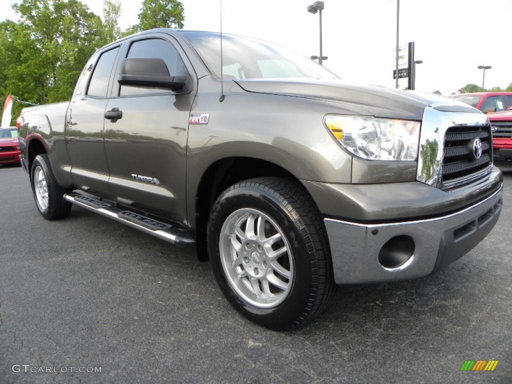 2007 Tundra SR5 Double Cab - Pyrite Mica / Graphite Gray photo #1