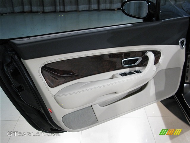 2009 Bentley Continental GTC Standard Continental GTC Model Linen/Beluga Door Panel Photo #290535