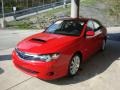 2008 Lightning Red Subaru Impreza WRX Sedan  photo #5