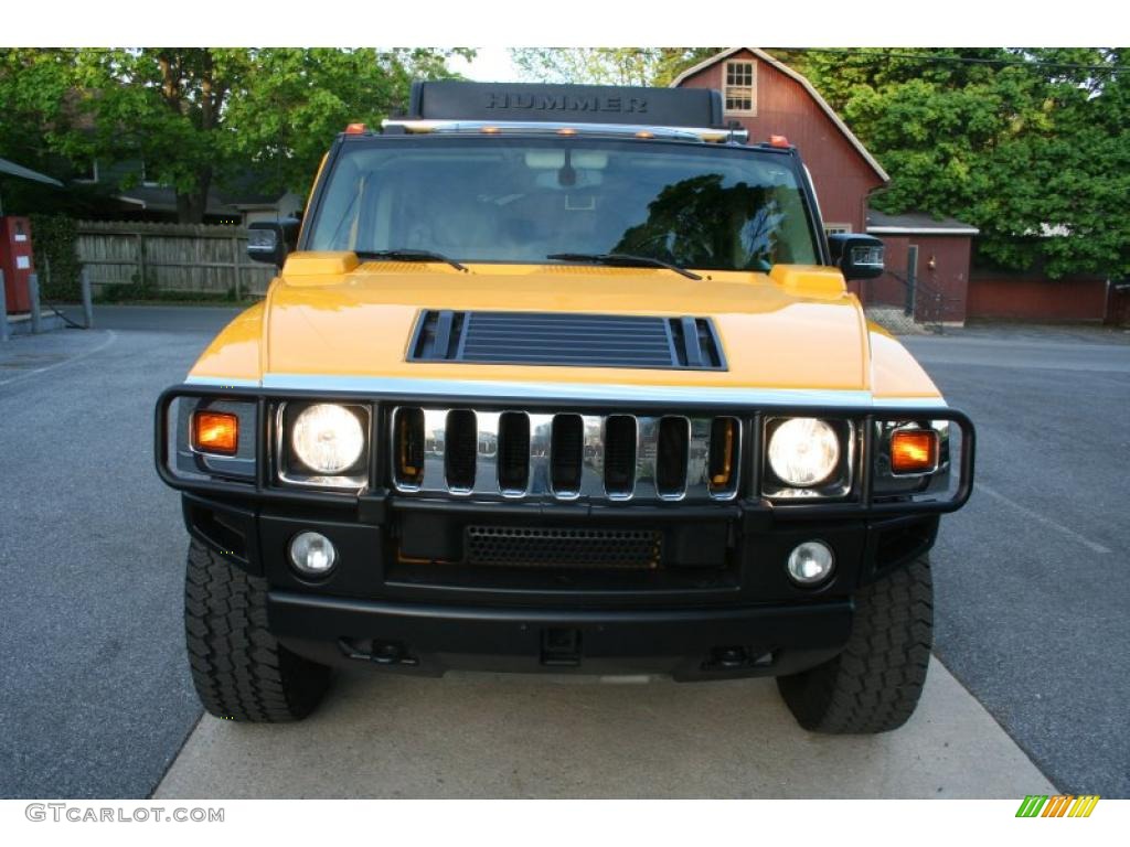 2004 H2 SUV - Yellow / Wheat photo #3