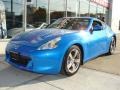 2009 Monterey Blue Nissan 370Z Touring Coupe  photo #3