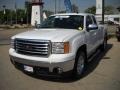 2008 Summit White GMC Sierra 1500 SLE Extended Cab 4x4  photo #3