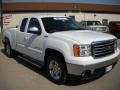 2008 Summit White GMC Sierra 1500 SLE Extended Cab 4x4  photo #6