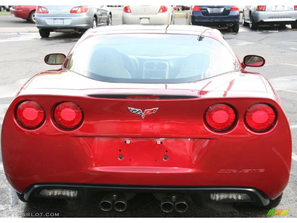 2005 Corvette Coupe - Magnetic Red Metallic / Cashmere photo #6
