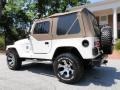 1999 Stone White Jeep Wrangler Sahara 4x4  photo #5