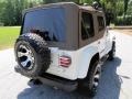 1999 Stone White Jeep Wrangler Sahara 4x4  photo #8