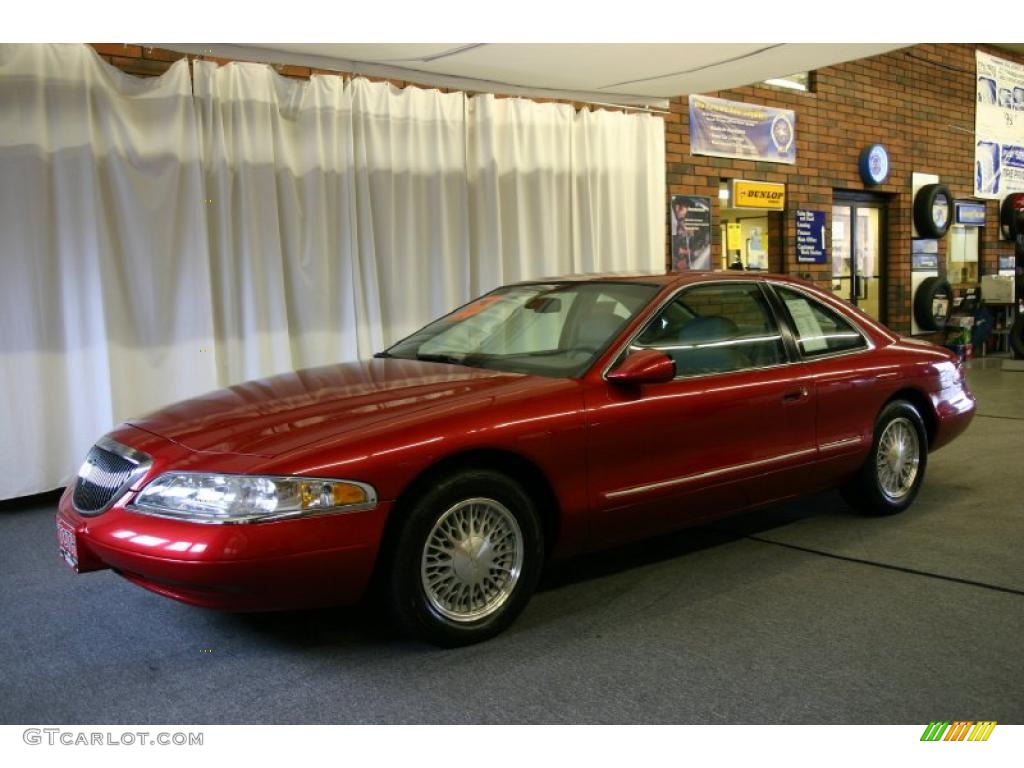 1998 Mark VIII  - Toreador Red Metallic / Light Graphite photo #6