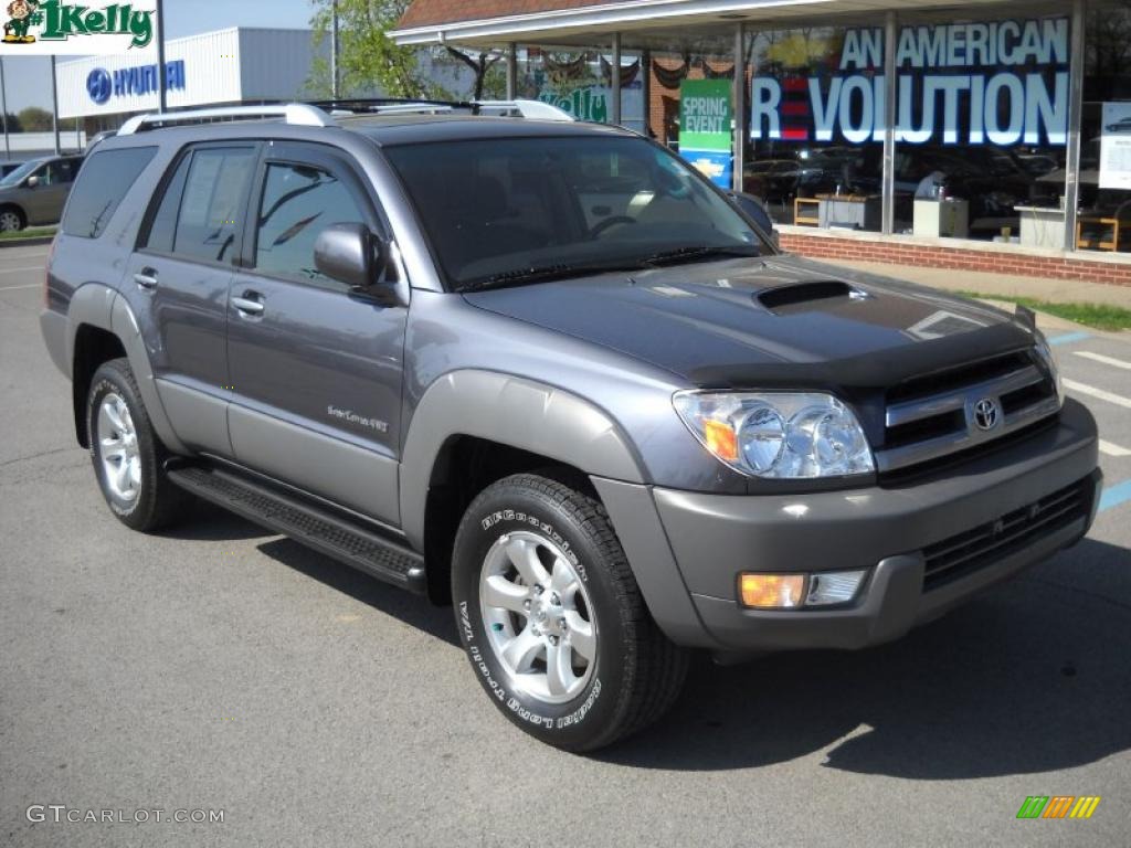 2003 4Runner Sport Edition 4x4 - Galactic Gray Mica / Charcoal photo #1