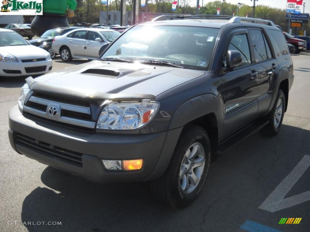 2003 4Runner Sport Edition 4x4 - Galactic Gray Mica / Charcoal photo #14