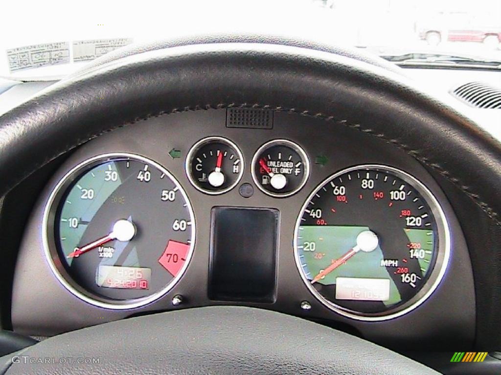 2001 TT 1.8T Coupe - Lake Silver Metallic / Ebony Black photo #34