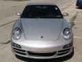 2007 Arctic Silver Metallic Porsche 911 Carrera 4S Coupe  photo #2