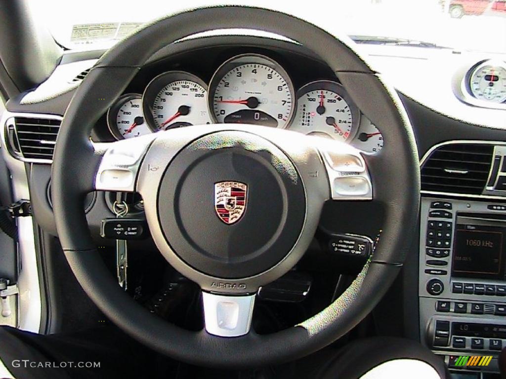 2007 911 Carrera 4S Coupe - Arctic Silver Metallic / Black photo #35