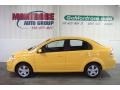 2009 Summer Yellow Chevrolet Aveo LT Sedan  photo #1