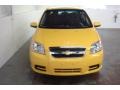 2009 Summer Yellow Chevrolet Aveo LT Sedan  photo #3