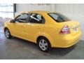 2009 Summer Yellow Chevrolet Aveo LT Sedan  photo #4