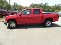 2009 Fire Red GMC Canyon SLE Crew Cab 4x4  photo #2