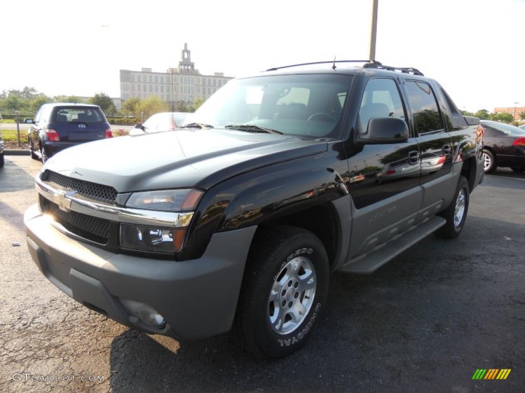 Onyx Black Chevrolet Avalanche