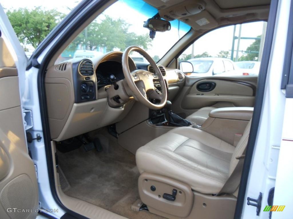 2002 Bravada  - Arctic White / Camel photo #7