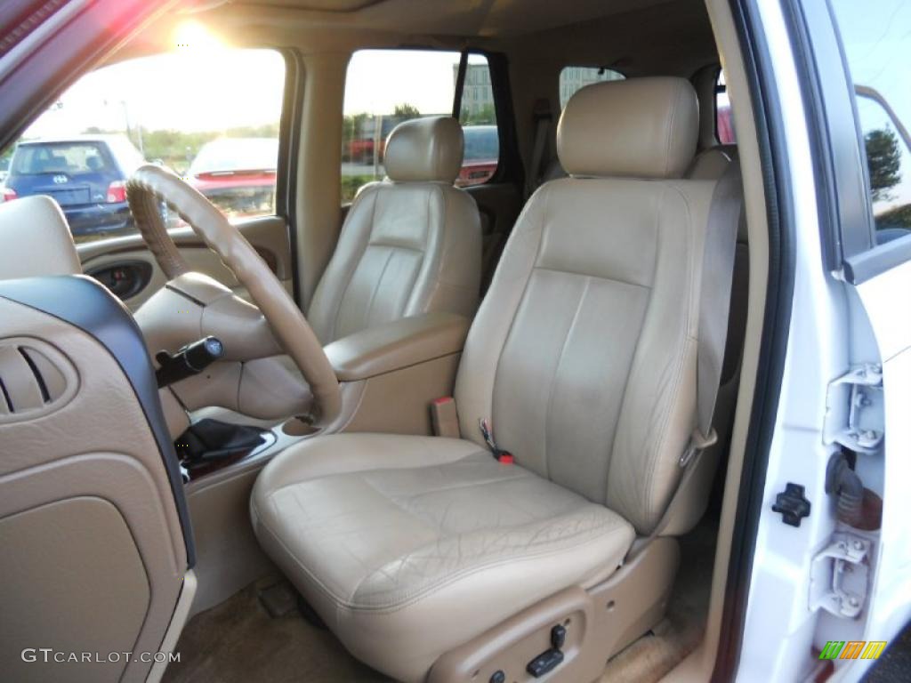 2002 Bravada  - Arctic White / Camel photo #8