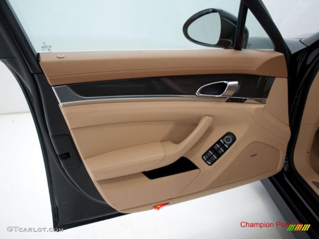 2010 Panamera 4S - Basalt Black Metallic / Cognac/Cedar Natural Leather photo #12