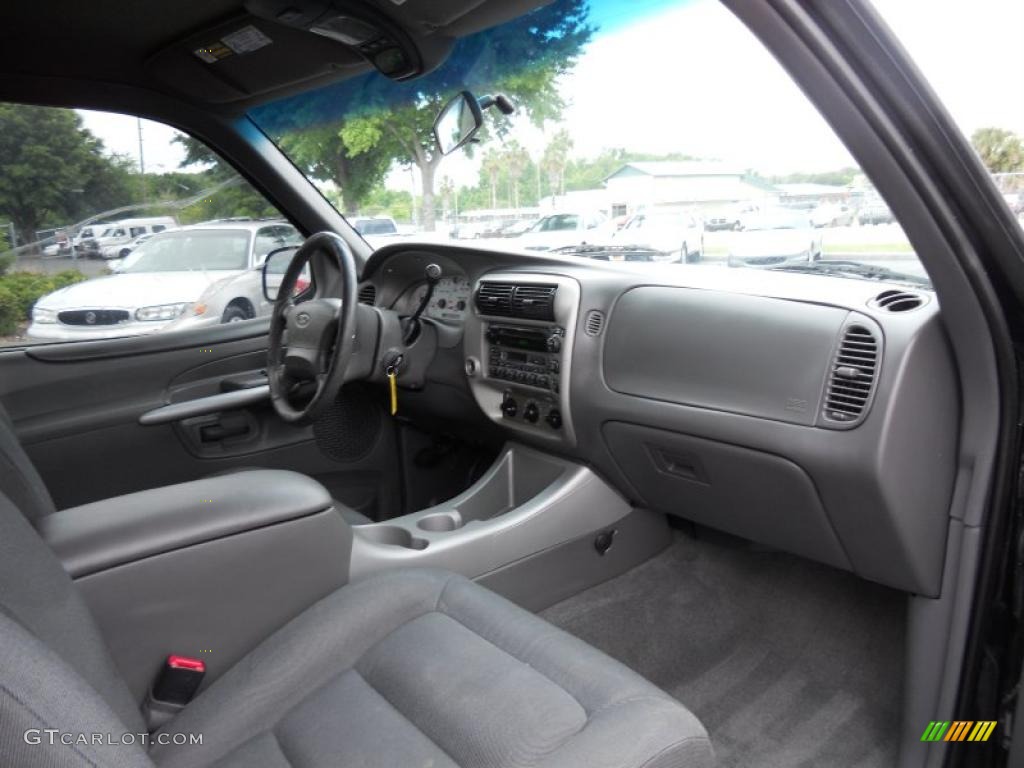 2001 Explorer Sport - Black / Dark Graphite photo #14