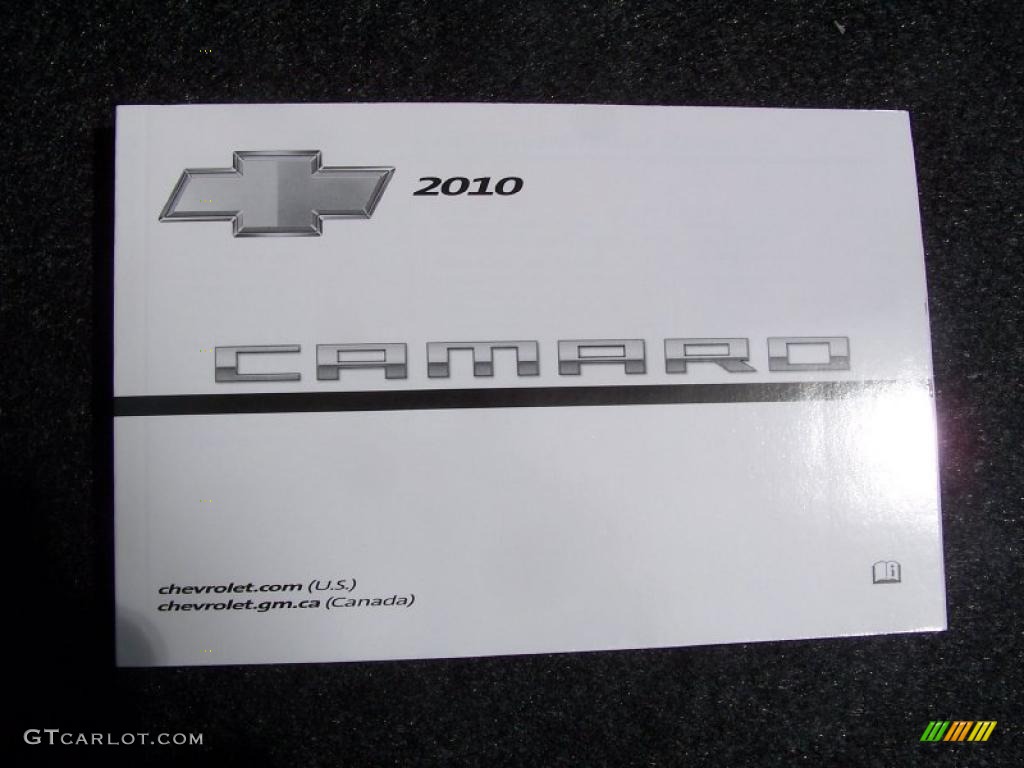 2010 Camaro SS/RS Coupe - Summit White / Black photo #33