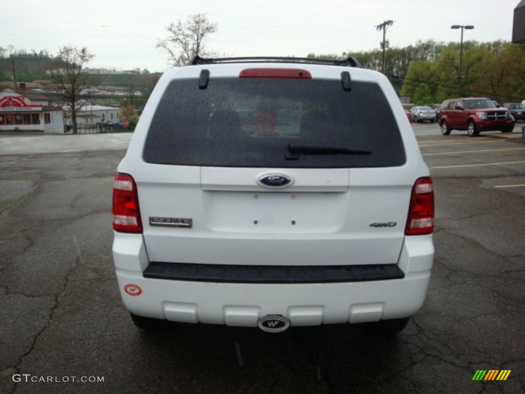 2008 Escape XLT V6 4WD - Oxford White / Stone photo #3