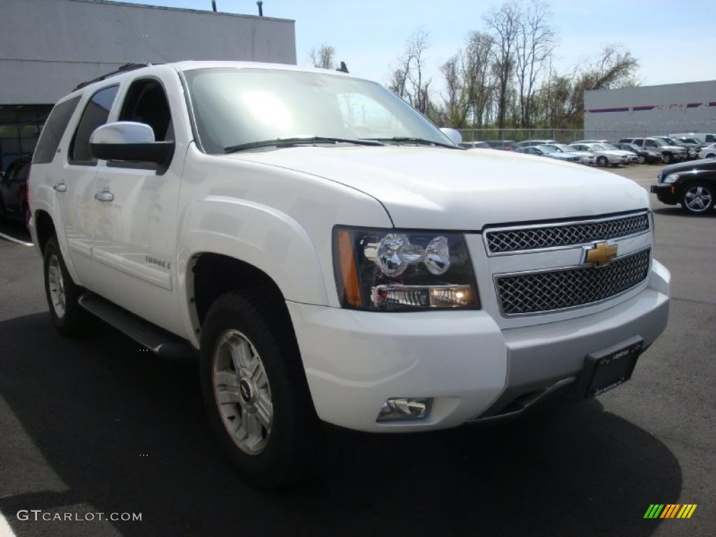 2007 Tahoe Z71 4x4 - Summit White / Ebony photo #7