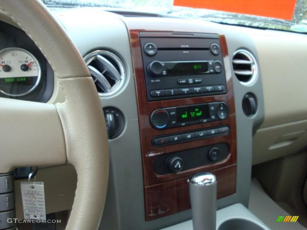 2007 F150 Lariat SuperCab 4x4 - Black / Tan photo #9