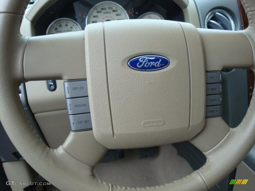 2007 F150 Lariat SuperCab 4x4 - Black / Tan photo #18